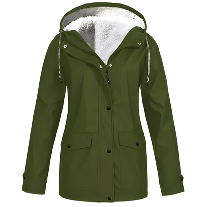 Sherlyn - Damen-Outdoorjacke mit Kapuze und weichem Innenfutter