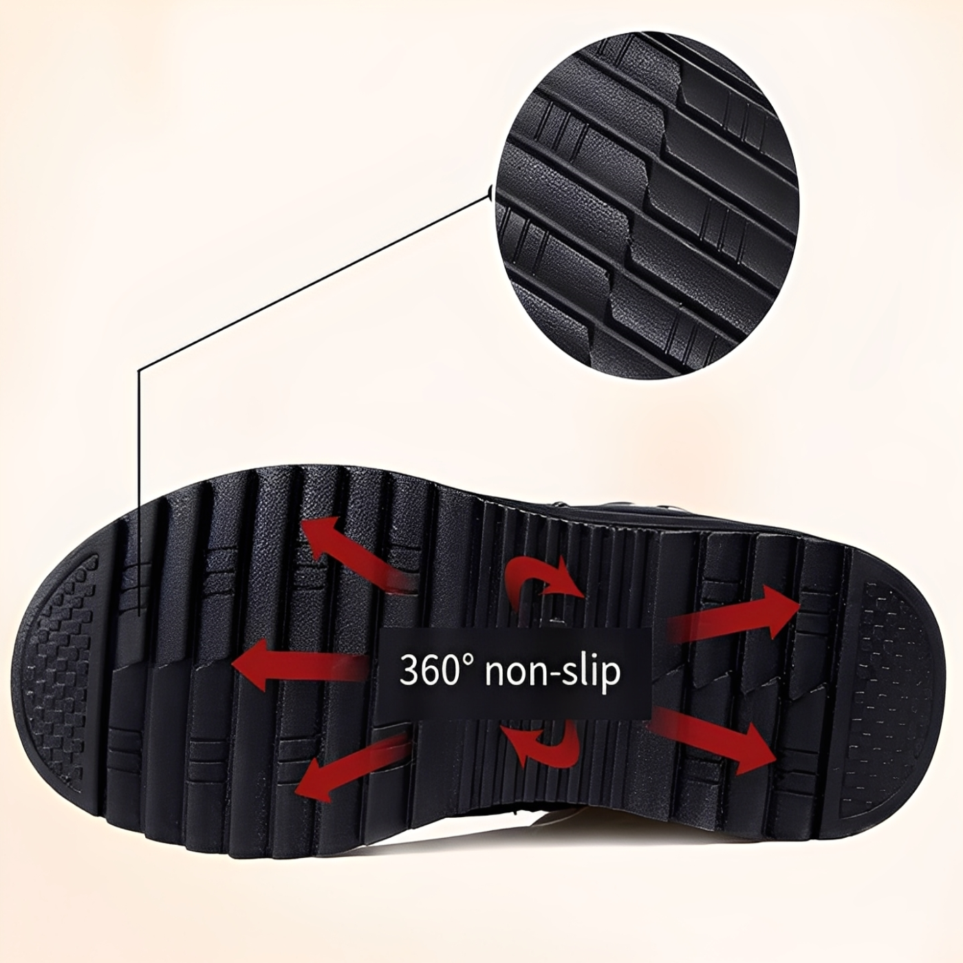 Fien - prawdziwa skóra ortopedyczne damskie kozaki