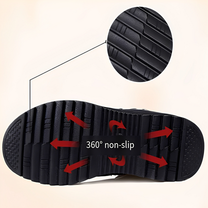 Fien - prawdziwa skóra ortopedyczne damskie kozaki