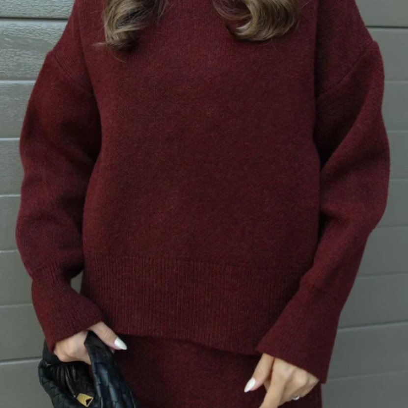 Amelie – Rock und Pullover Set