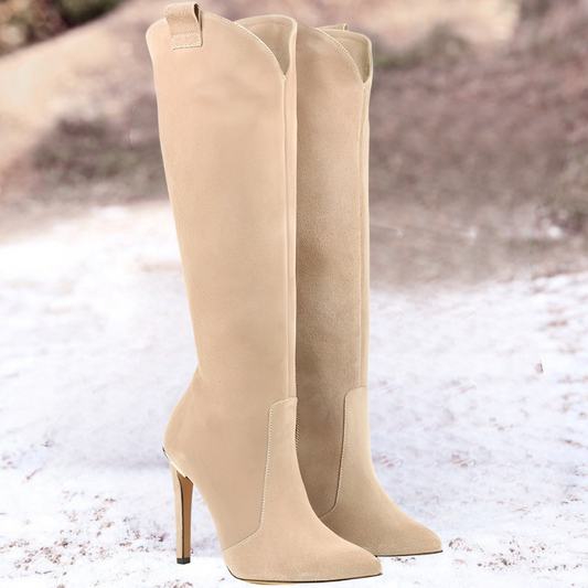Mylène – Bottes en cuir élégantes