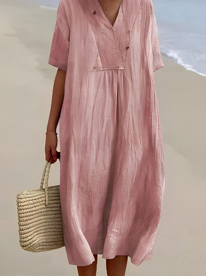 Tameka - Robe d'été bohème aérée pour légèreté et confort