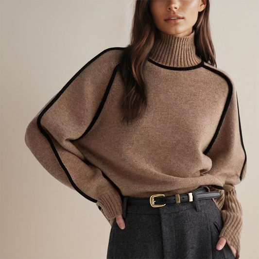 Aurora - Weicher Damen Rollkragenpullover