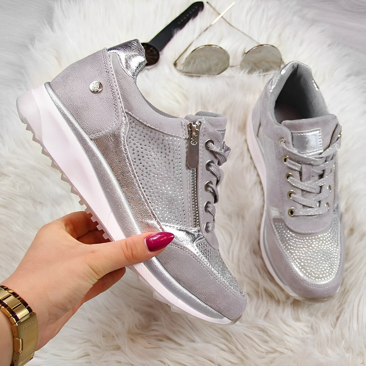 Pro Schuhe - Sneakers mit Zipper