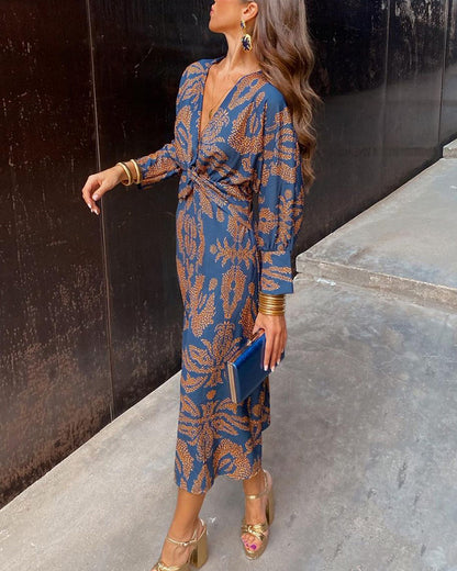 Irma - Schlankes Langes Uni-Sommerkleid