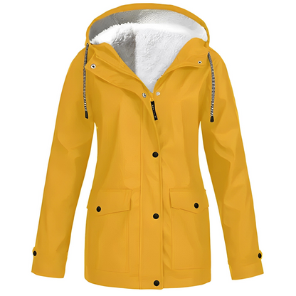 Sherlyn - Damen-Outdoorjacke mit Kapuze und weichem Innenfutter