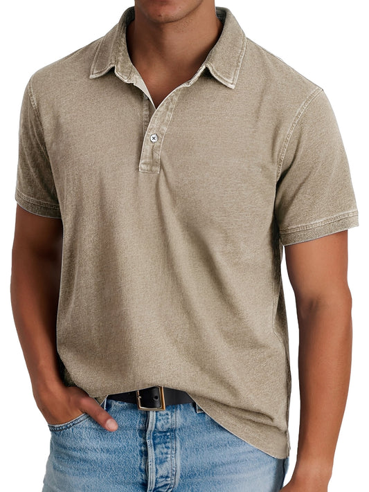 Darrell - Lockere, moderne Herren-Poloshirt