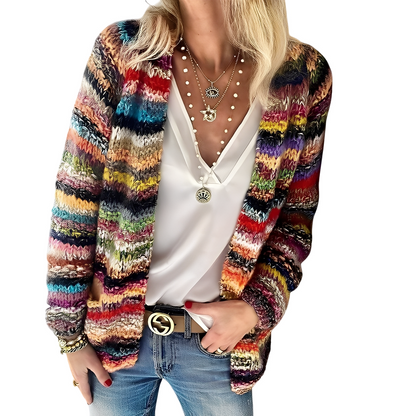 Deonne - Colorful, Light Women's Cardigan