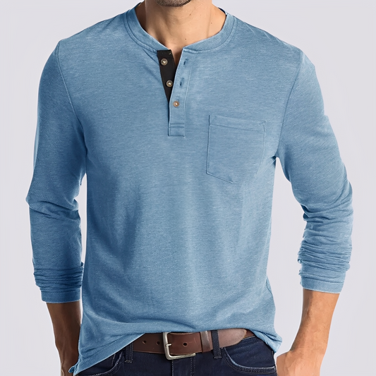 Dashiell - Komfortables Herren-Langarmshirt