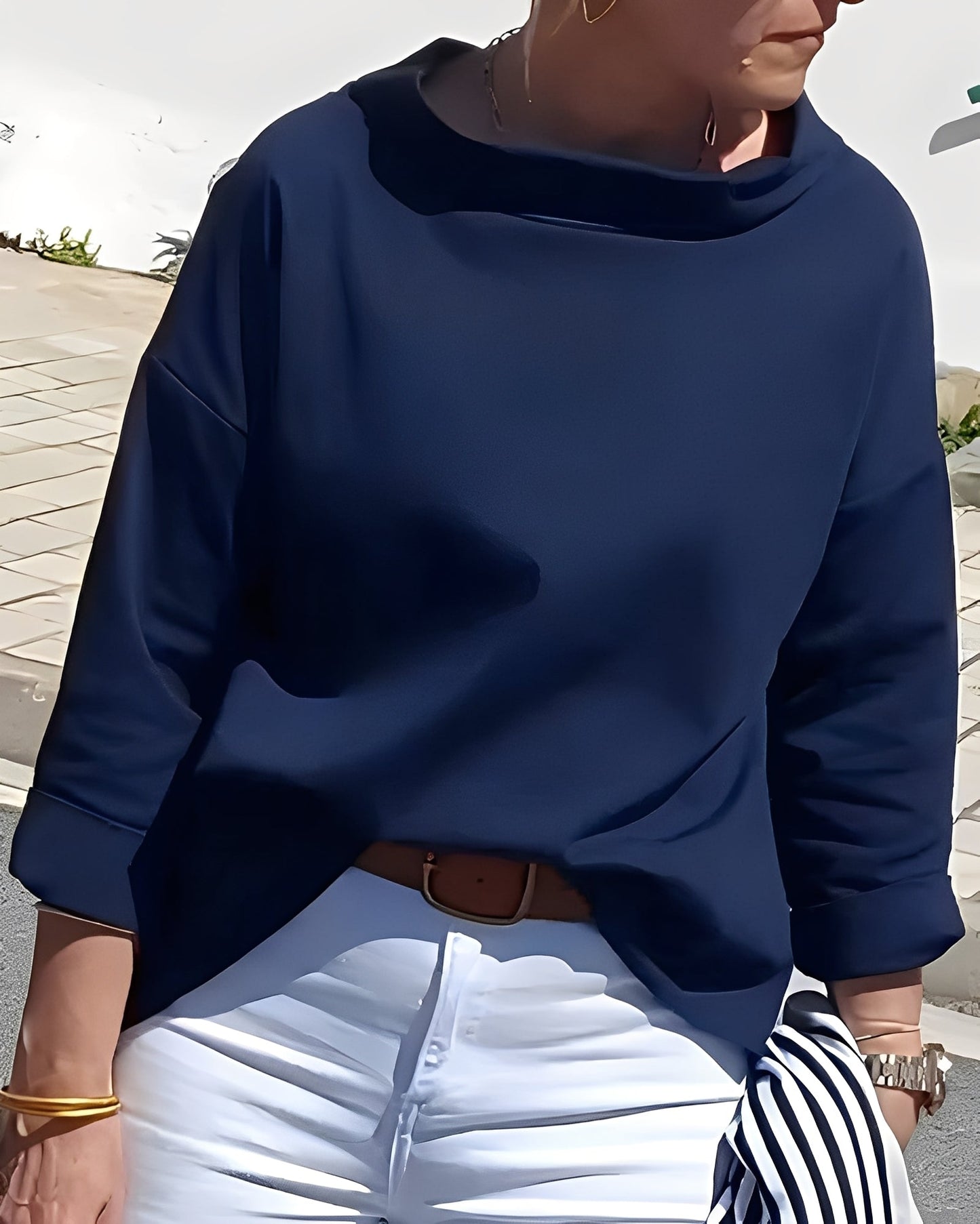 Bernadine - nowoczesny, lekki sweter damski