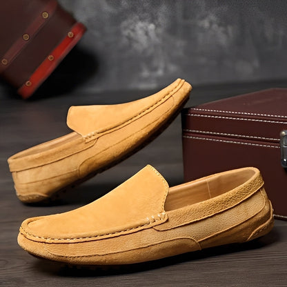 Cameron - mocassins en daim confortables et à la mode pour hommes