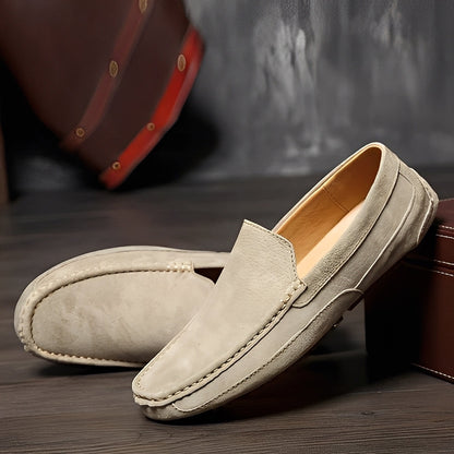 Cameron - mocassins en daim confortables et à la mode pour hommes