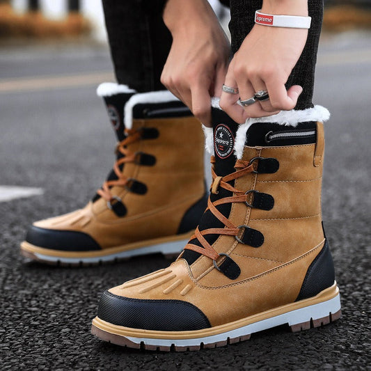 Graysen - Wasserdichte und warme Winterstiefel für Herren
