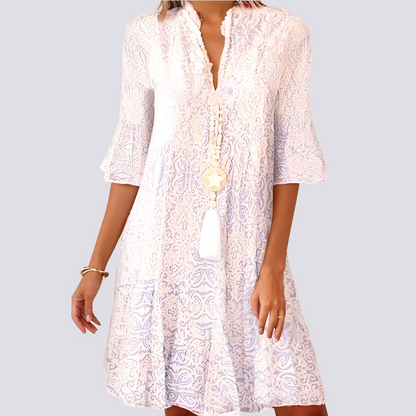 Darce - Leichtes Kleid mit V-Ausschnitt für Damen