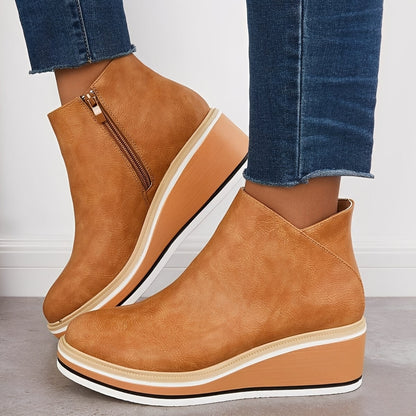 Sorrel - Bequeme Lederstiefel mit Reißverschluss für Frauen