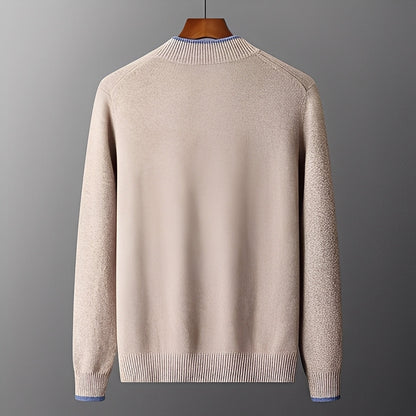 Brendon - Cozy men's cardigan with zipper