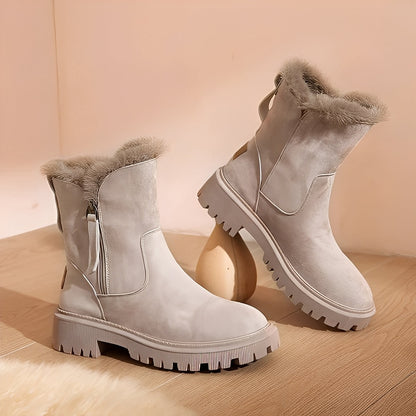 Evelynn - Women's winter boots with fleece lining and versatile applications