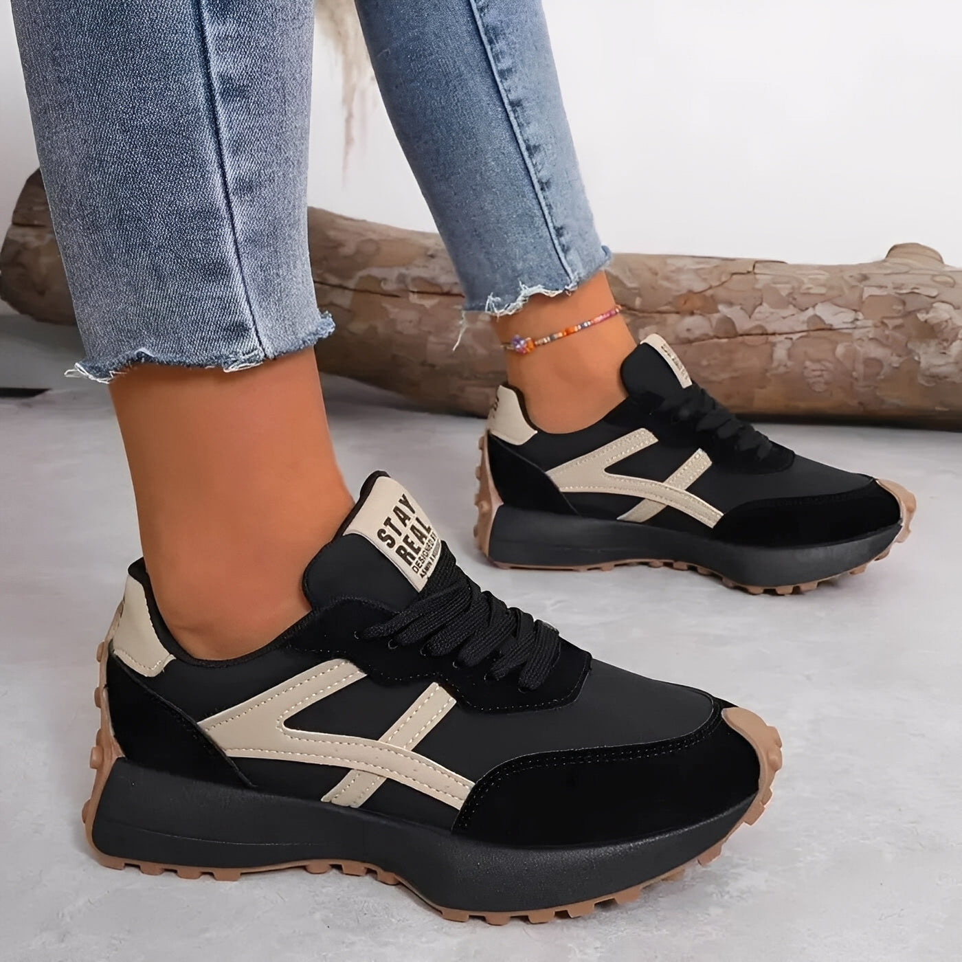 Davena - Women's casual shoes with non-slip sole