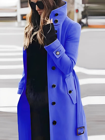 Mikaela - Manteau pour femme élégant et cintré en laine