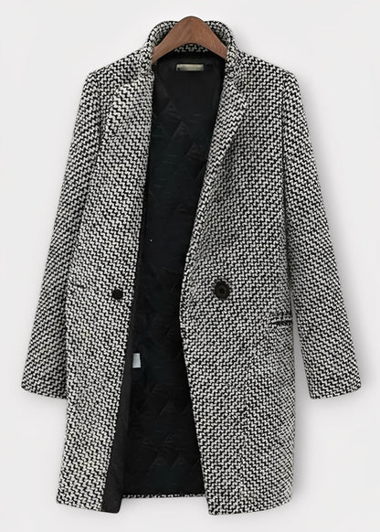 Pamelia - Elegant long women's coat