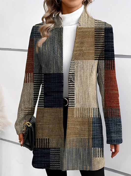 Tiffany - Eleganter, formeller langer Damenblazer