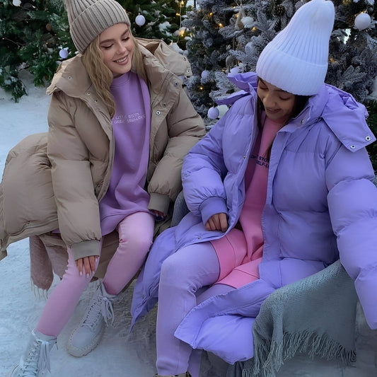 Jacquelyn - Veste longue mode pour femme avec capuche