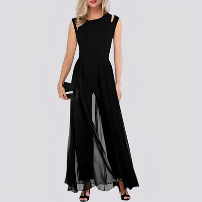 Cassie - Schicker ärmelloser Damen-Jumpsuit