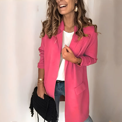 Georgina - Elegant long women's blazer