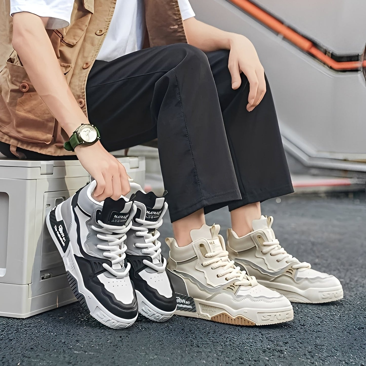 Niles - Modne buty sportowe dla mężczyzn