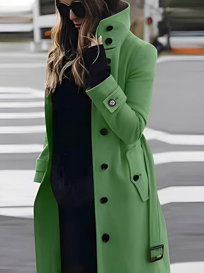 Mikaela - Manteau pour femme élégant et cintré en laine