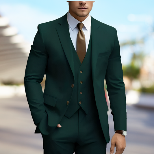 Liam – Schicker dreiteiliger Hochzeitsanzug für Herren