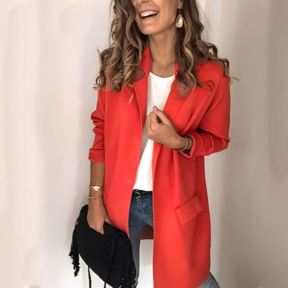 Georgina - Elegant long women's blazer