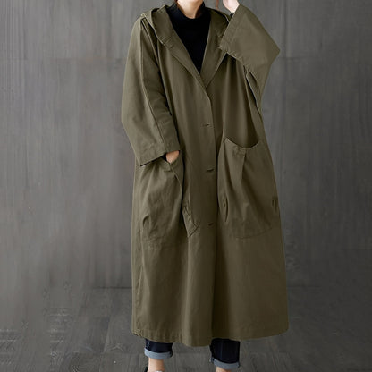 Myranda - Modern women's coat with pockets