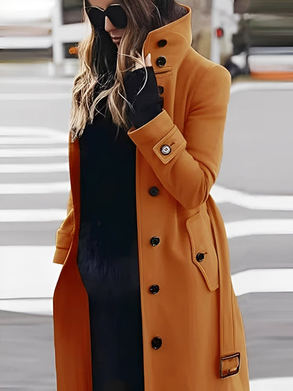 Mikaela - Manteau pour femme élégant et cintré en laine