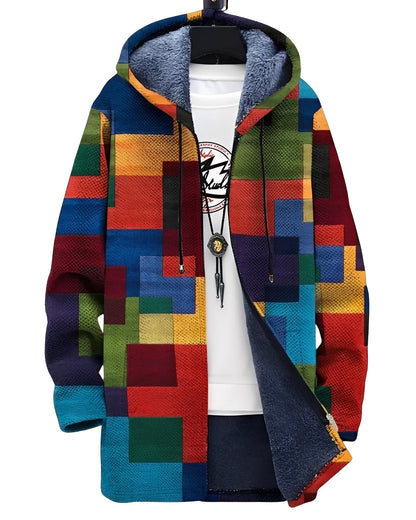 Braiden - Elegante Herren-Strickjacke mit kreativem Muster