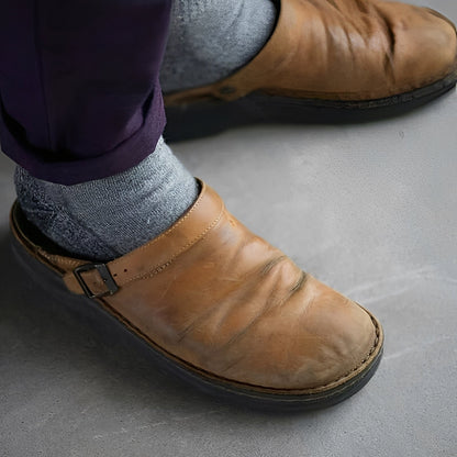 Eldon - Chaussures en cuir confortables pour hommes