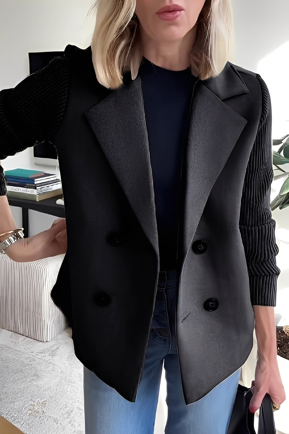 Maryann - Stylish women's wool coat for the commute to work