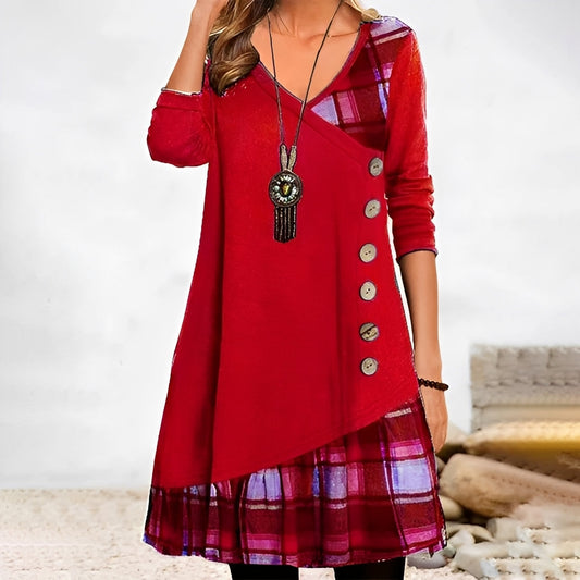 Shawnee - Bequemes Damenkleid mit Karos