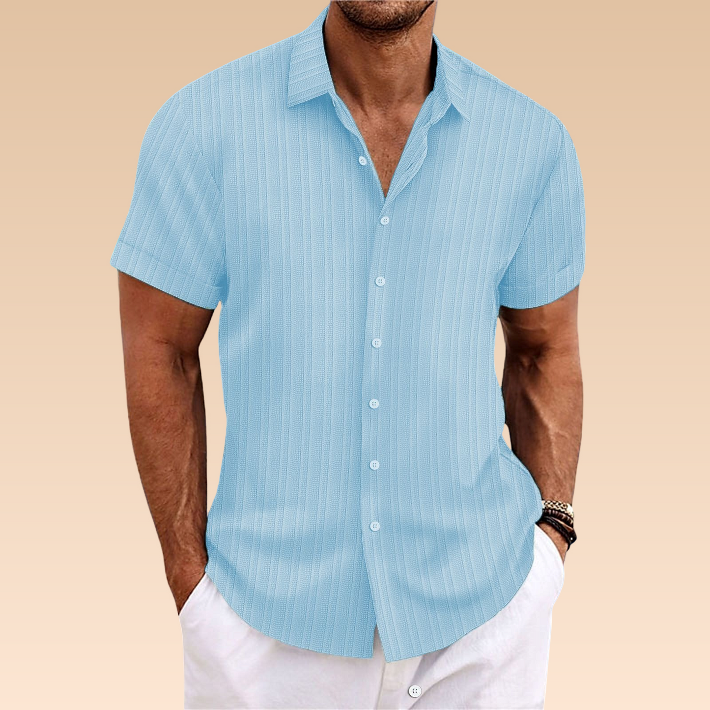 Norman – Leichte und atmungsaktive Männerbluse