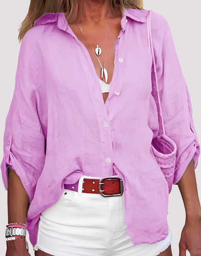 Jessica - Bequeme, locker geschnittene Damenbluse