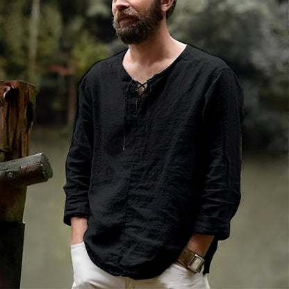 Keaton - Klassisches, locker geschnittenes Herrenhemd