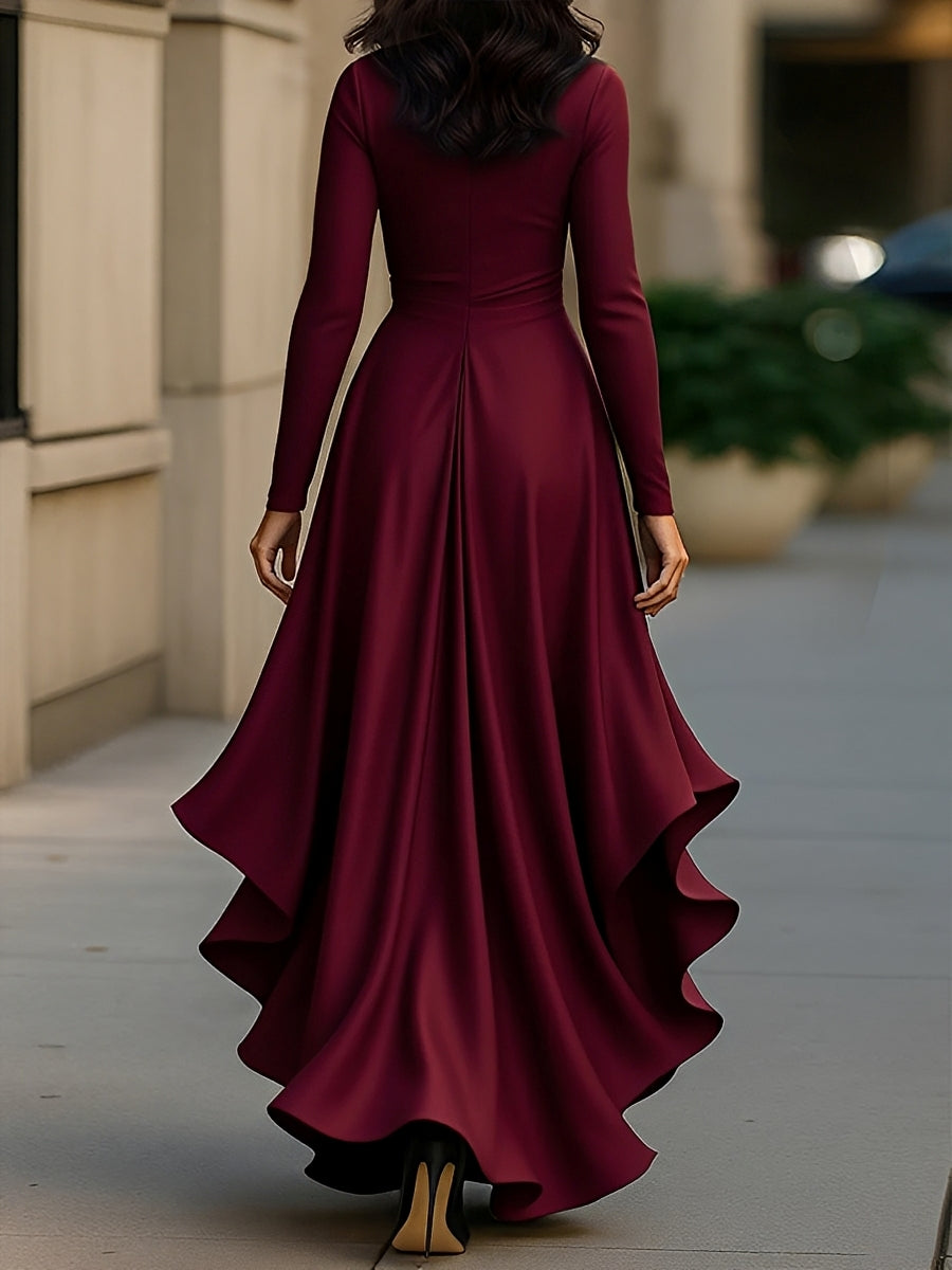 Lucie – Elegantes Kleid mit V-Ausschnitt