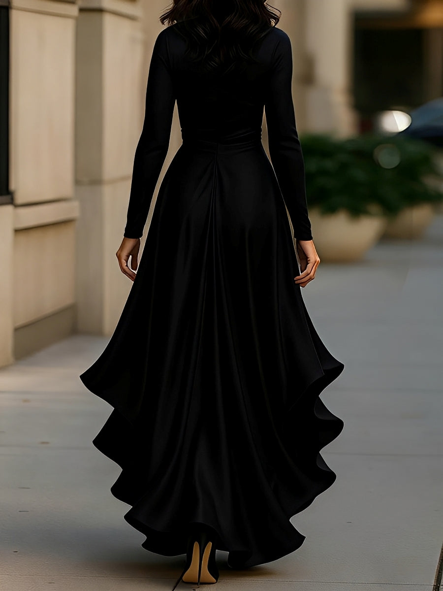 Lucie – Elegantes Kleid mit V-Ausschnitt