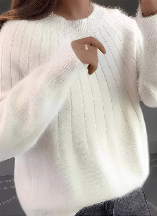 Rorie - Farbenfroher Kaschmirpullover für Damen