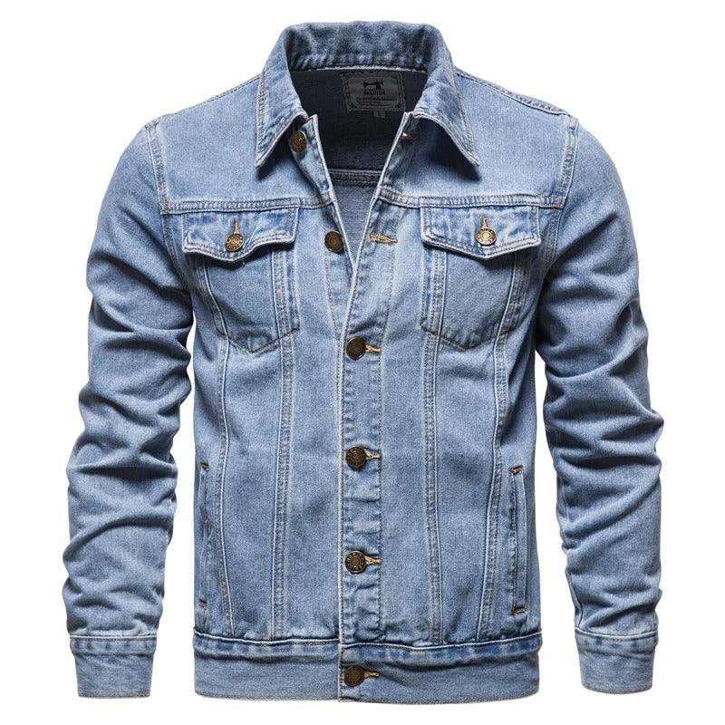 Winton - Veste camionneur classique en jean pour hommes