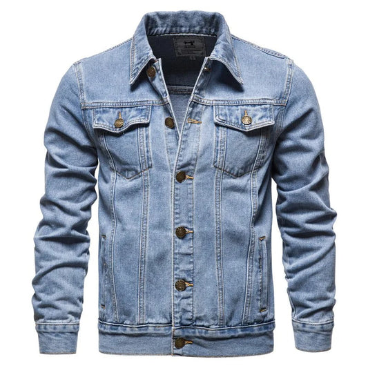 Winton - Veste camionneur classique en jean pour hommes