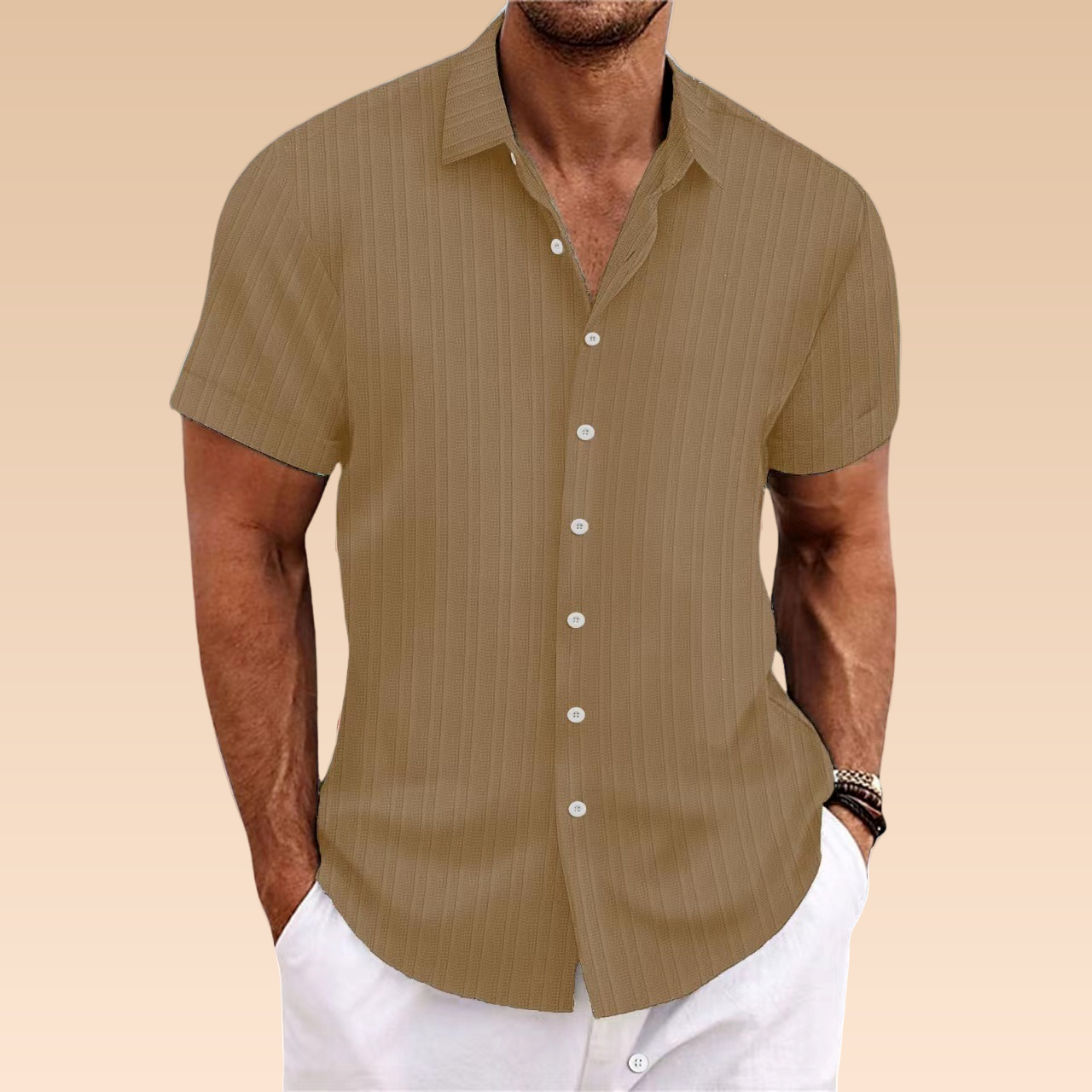 Norman – Leichte und atmungsaktive Männerbluse