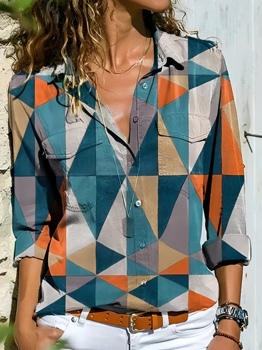 Kathleen - Elegante Bluse mit verspieltem Design für Damen