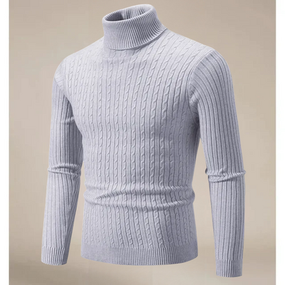 Johann – Pull-over à col montant
