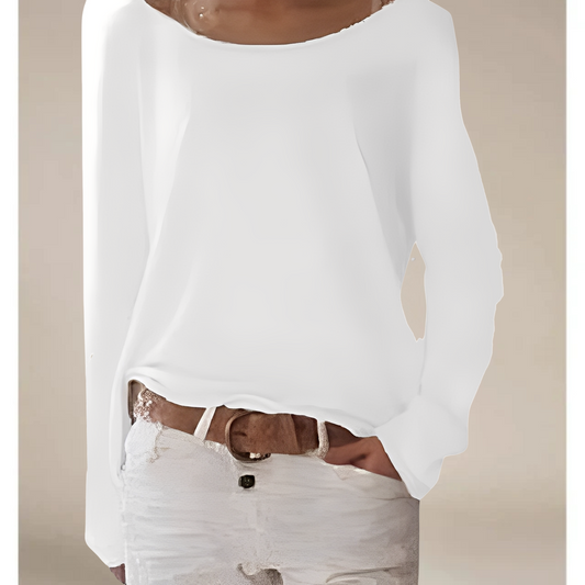 Alexa – pull à col rond en tricot